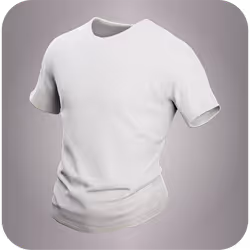 Simple white tshirt
