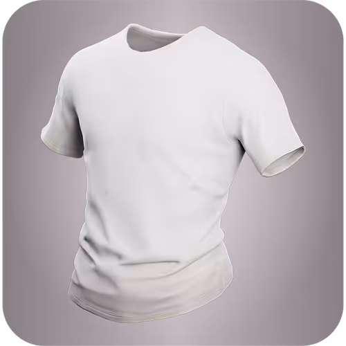 Simple white tshirt
