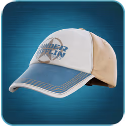 Retro denim cap