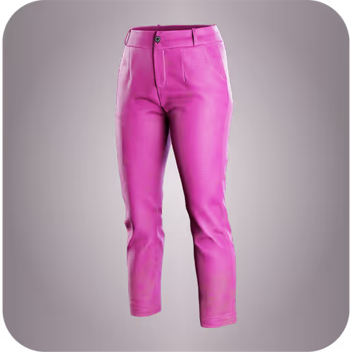 Pink capri pants