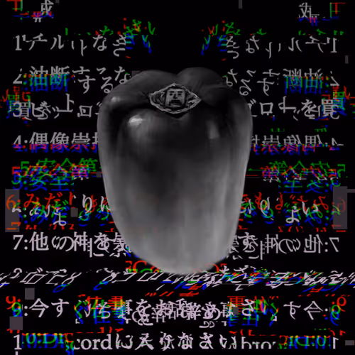 十戒ピーマン【GORO十戒展12月17・18日参加記念NFT】