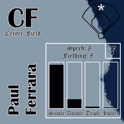 Paul Ferrara: CF