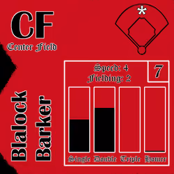 Blalock Barker: CF