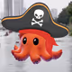 Squid Wif Pirate Hat - Dubai Edition