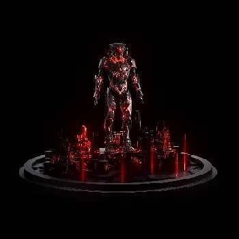 Dark Armor Roboter Medium