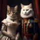 Majestic Feline Wedding