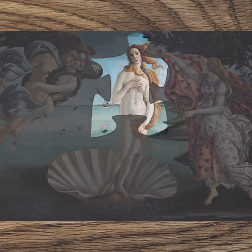 The Birth of Venus Jigsaw Frame