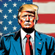 Donald trump ai art