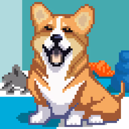 HAPPY CORGI