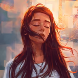 red hair