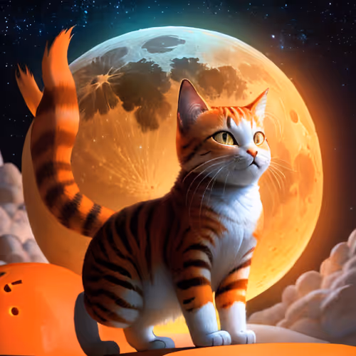 mooon cat