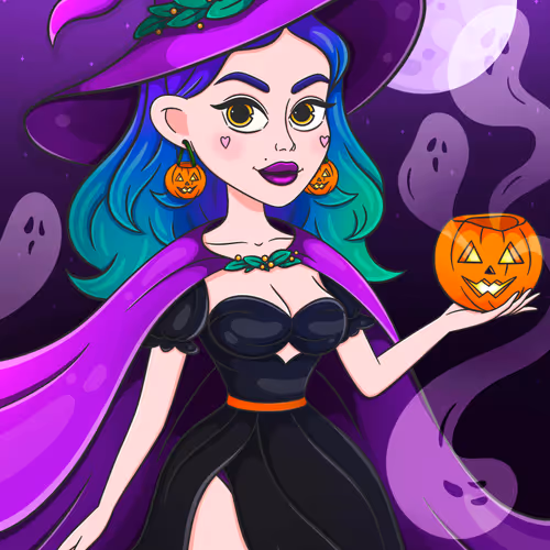 Bonny Purple Witch