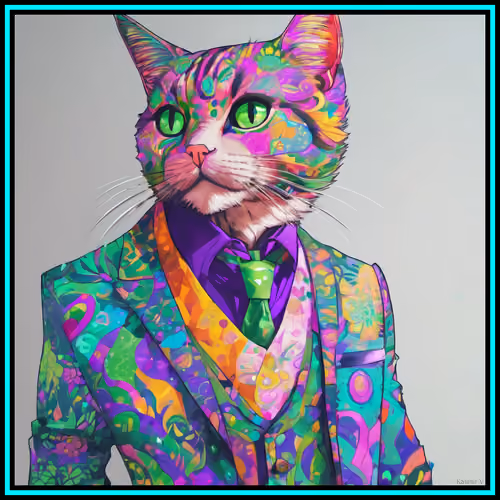 Lavish Cat - Colorfull