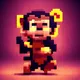 Pixel Monkey Art