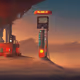Gas Station on Mars