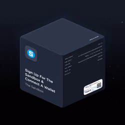 Sign Up For The Sandbox & Connect A Wallet