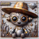 rusty robot art collection - exclusive