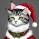 Santa Cat