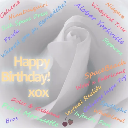 Happy Bday Supernina from MD '23