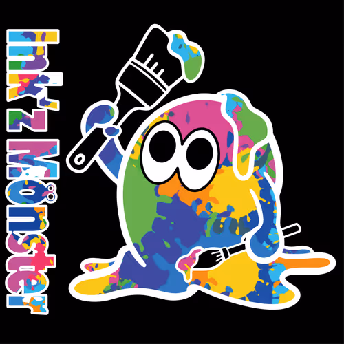 Ink'z Monster_Rainbow