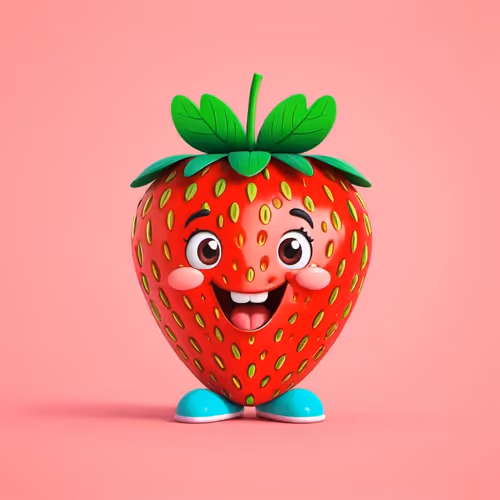 StrawBerry Cartoon