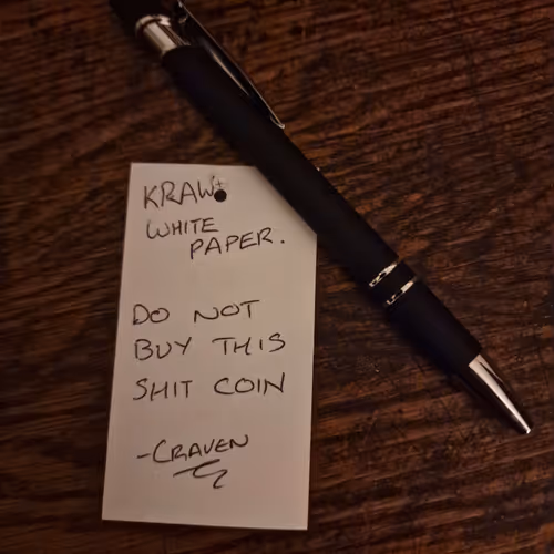 Raven With Rapier (KRAW) Whitepaper