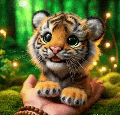 Animated Cute Tiger