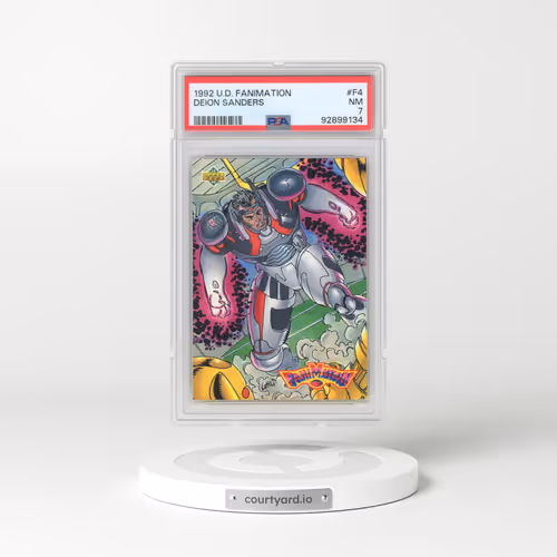 1992 Upper Deck Fanimation #F4 Deion Sanders (PSA 7 NM)