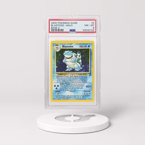 2000 Base Set 2 #2 Blastoise - Holo (PSA 8 NM-MT)