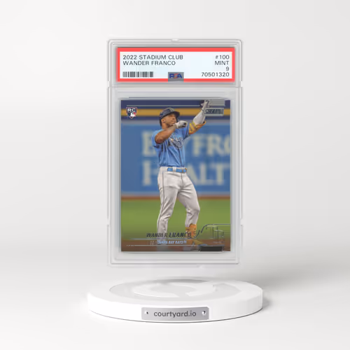 2022 Topps Stadium Club #100 Wander Franco (PSA 9 MINT)