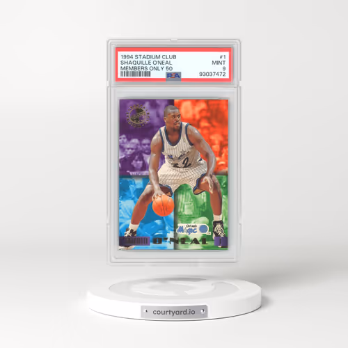 1994 Stadium Club Members Only 50 #1 Shaquille O'Neal (PSA 9 MINT)