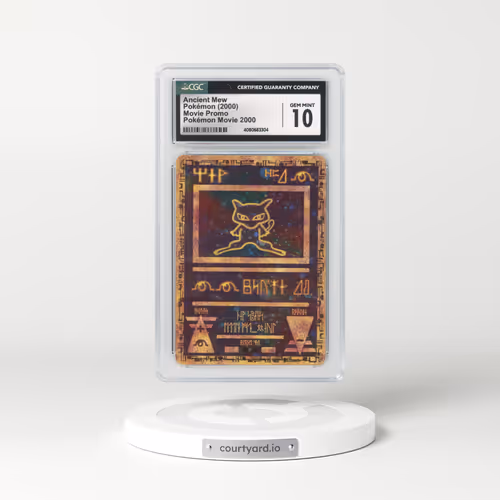 2000 Pokemon Movie Promo Ancient Mew - Full Art Holo (CGC 10 GEM MINT)