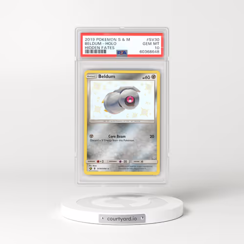 2019 Hidden Fates #SV30 Beldum - Holo (PSA 10 GEM MINT)