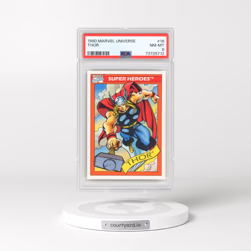 1990 Marvel Universe #18 Thor (PSA 8 NM-MT)