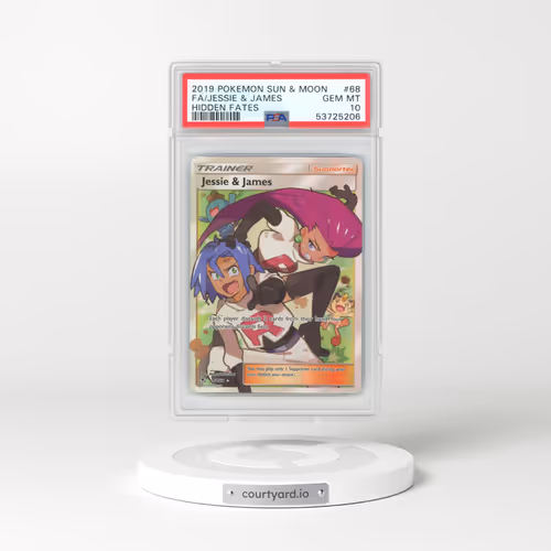 2019 Hidden Fates #68 Jessie & James (PSA 10 GEM MINT)
