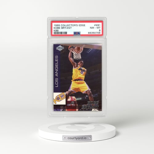 1999 Collector's Edge KB8 #KB1 Kobe Bryant (PSA 8 NM-MT)