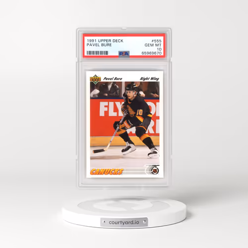 1991 Upper Deck #555 Pavel Bure (PSA 10 GEM MINT)
