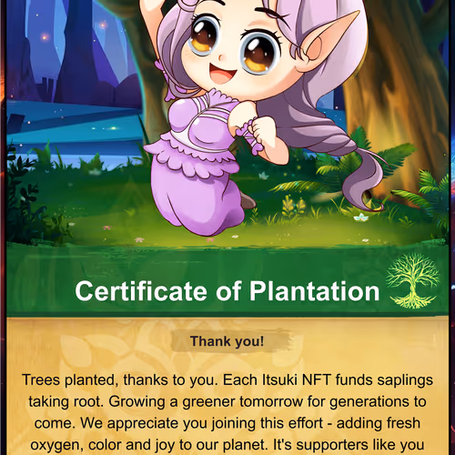 Certificate Of Plantation