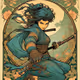 On'na Senshi of Orchid