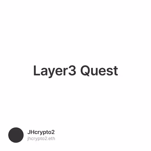 Layer3 Quest 1