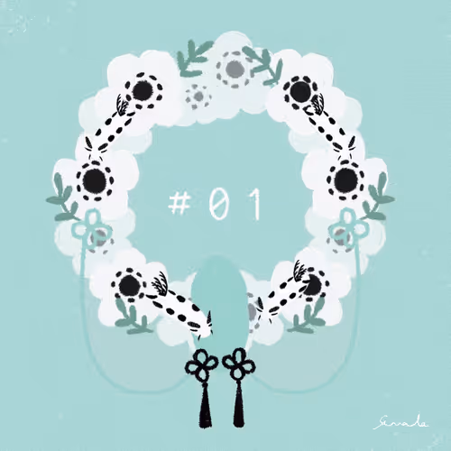 L Raw Wreath