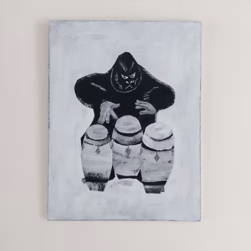 monochrome animals accessory