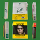 #334 L.A 2020's Menthol 20 Cigarettes