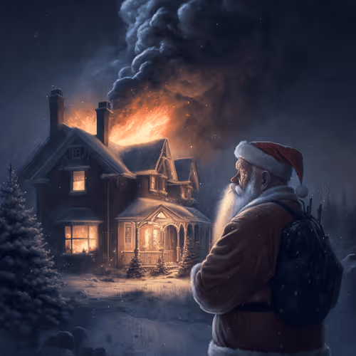 Holiday Greetings by Cardinal Quack
