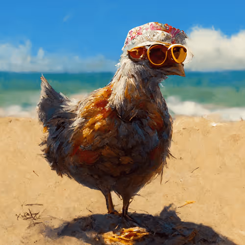 Good vibe with chicken