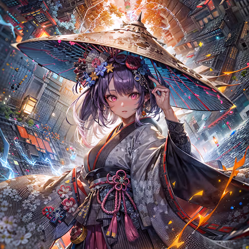 MIYAKO- 都 FanArt created by hakushi