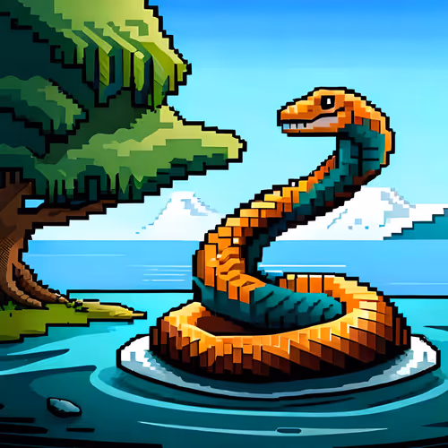 Animal pixel art paintings