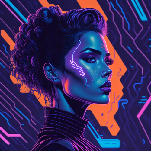 Women in Neon Light #36