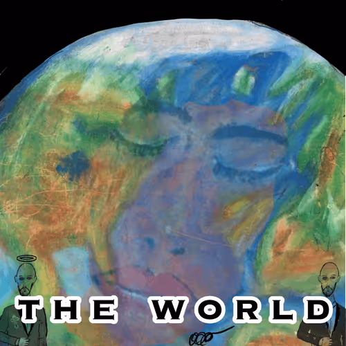 The World - Major Arcana #22 of the Vagobond Bald Jesus Tarot