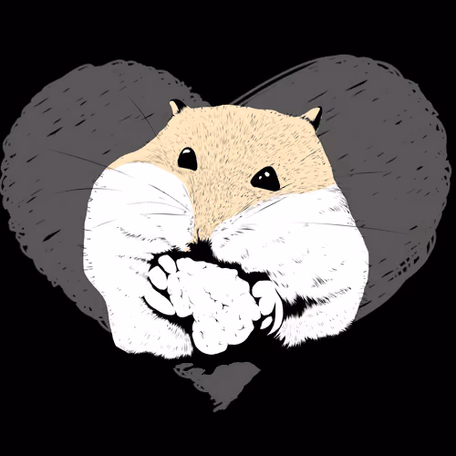 Love Campbell's Hamster